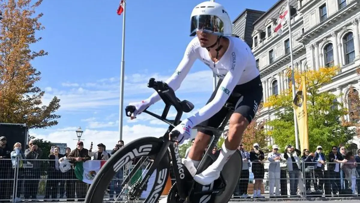 Isaac del Toro en el Campeonato Mundial de Ciclismo 2026