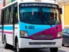 Transporte publico como ejemplo de la nueva cromática que se usara en Puebla