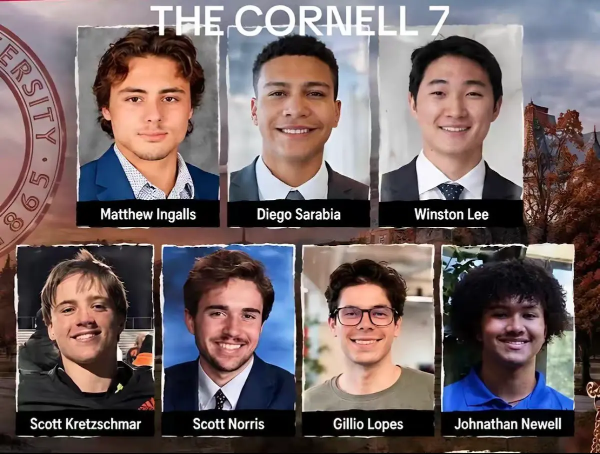La demanda identifica a los siete acusados por su nombre: Matthew Ingalls, Johnathan Newell, Winston Lee, Gillio Lopes, Diego Sarabia, Scott Norris y Scott Kretzschmar.