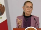 La presidenta Claudia Sheinbaum en su conferencia mañanera
