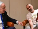 Netanyahu se encuentra cara a cara con Yaniv, uno de los pasajeros de Flydubai que actuó de inmediato cuando el avión se precipitó en picada.
