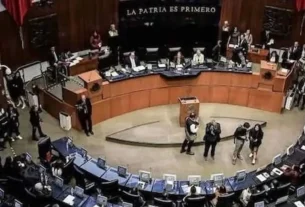 Sesión en el Senado