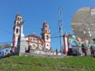 Iglesia de San Juan Bautista, en el municipio de Ahuacatlán, en la Sierra Norte de Puebla.