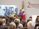 La presidenta Claudia Sheinbaum Pardo presentó en Palacio Nacional este martes 1 de septiembre de 2026 su Segundo Informe de Gobierno.
