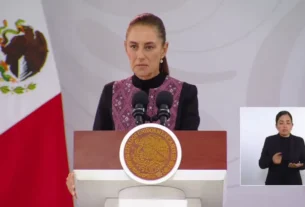 La Presidenta Claudia Sheinbaum inicia su conferencia matutina desde la XII Región Militar en Irapuato, Guanajuato.