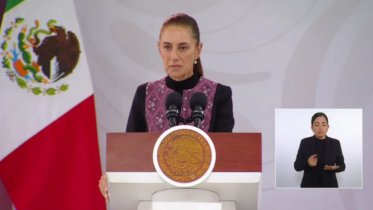La Presidenta Claudia Sheinbaum inicia su conferencia matutina desde la XII Región Militar en Irapuato, Guanajuato.