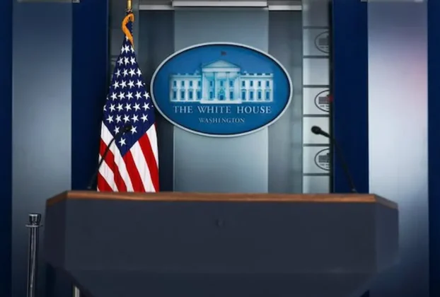 Sala de prensa de la Casa Blanca