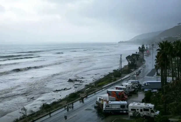Playas en las costas de California
