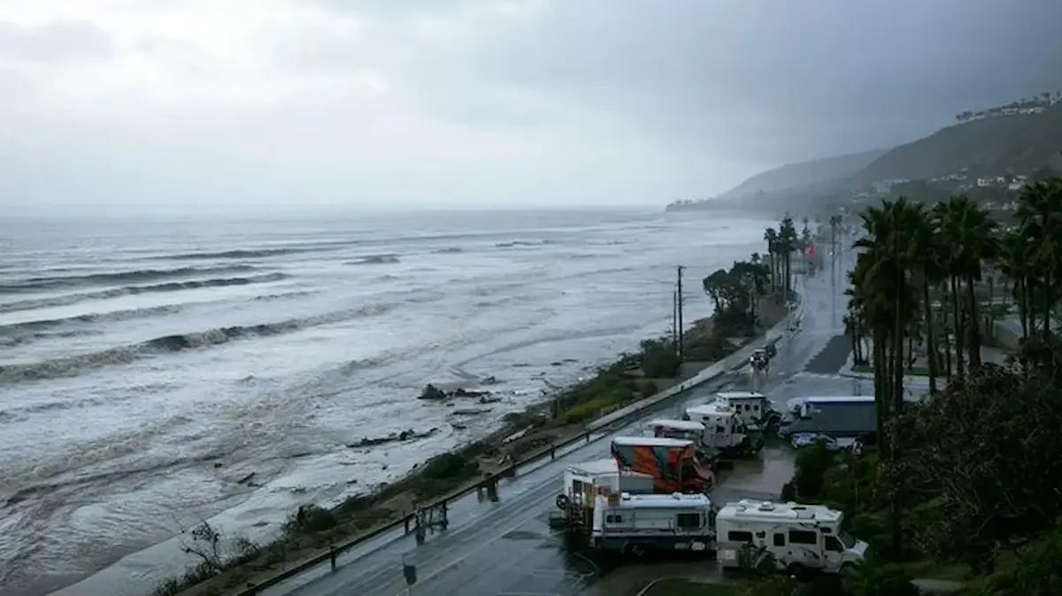 Playas en las costas de California
