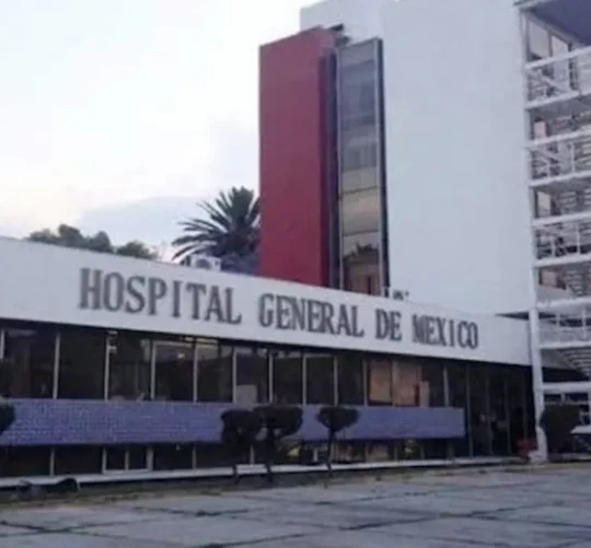 Fachada del Hospital General de México