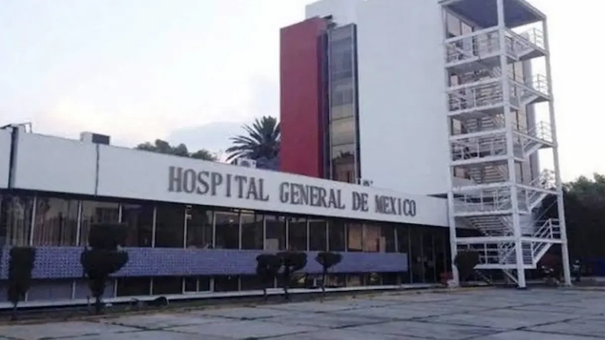 Fachada del Hospital General de México