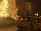 Incendio causado por ataque con explosivos en Ojocaliente, Zacatecas