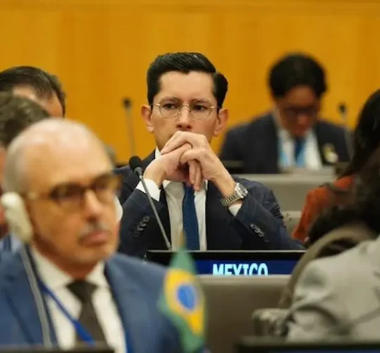 El canciller Roberto Velasco en la 81 Asamblea General de la ONU