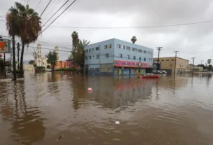 Inundaciones causadas por ciclón postropical ‘Rachel‘