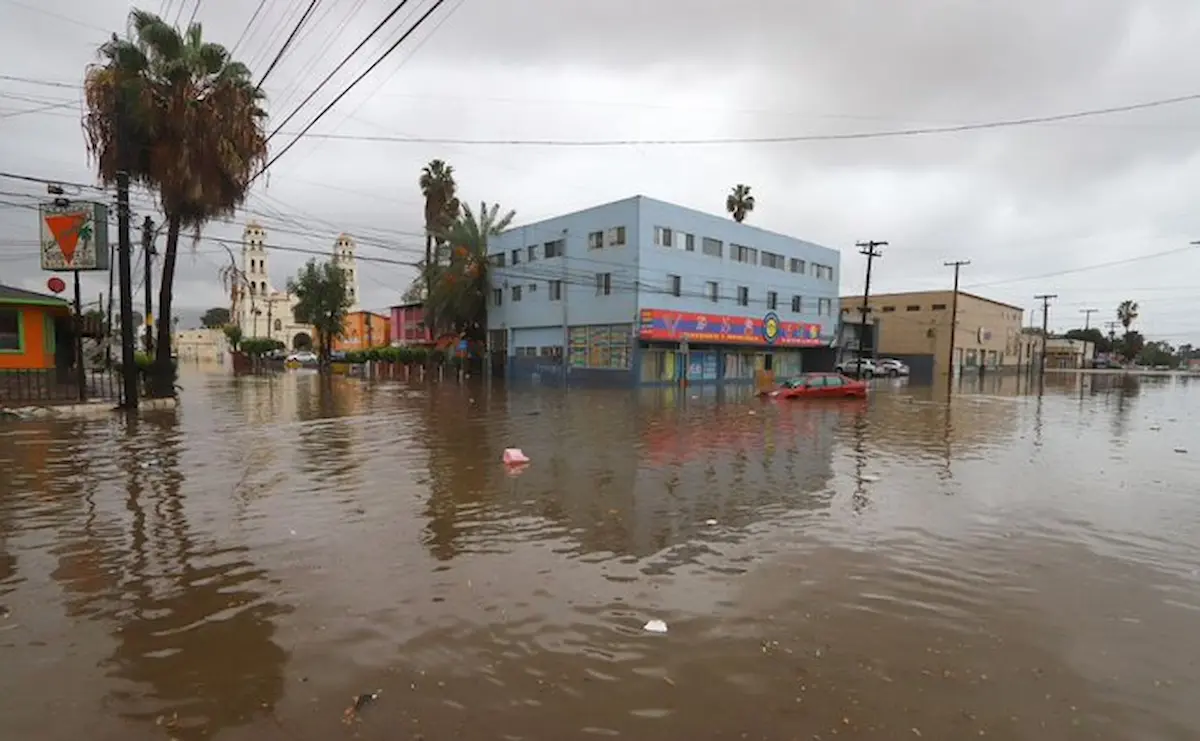 Inundaciones causadas por ciclón postropical ‘Rachel‘