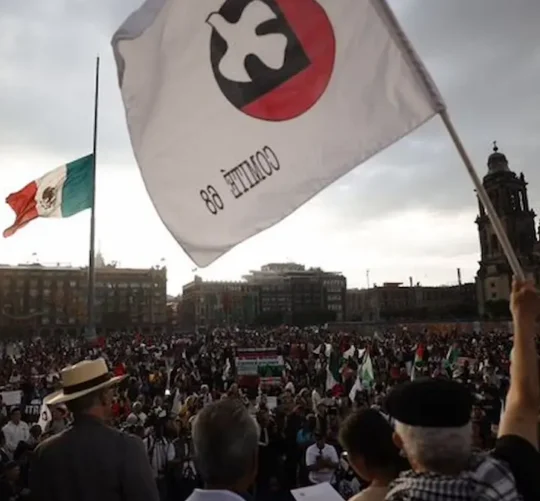 Marcha para recordar el 2 de octubre de 1968