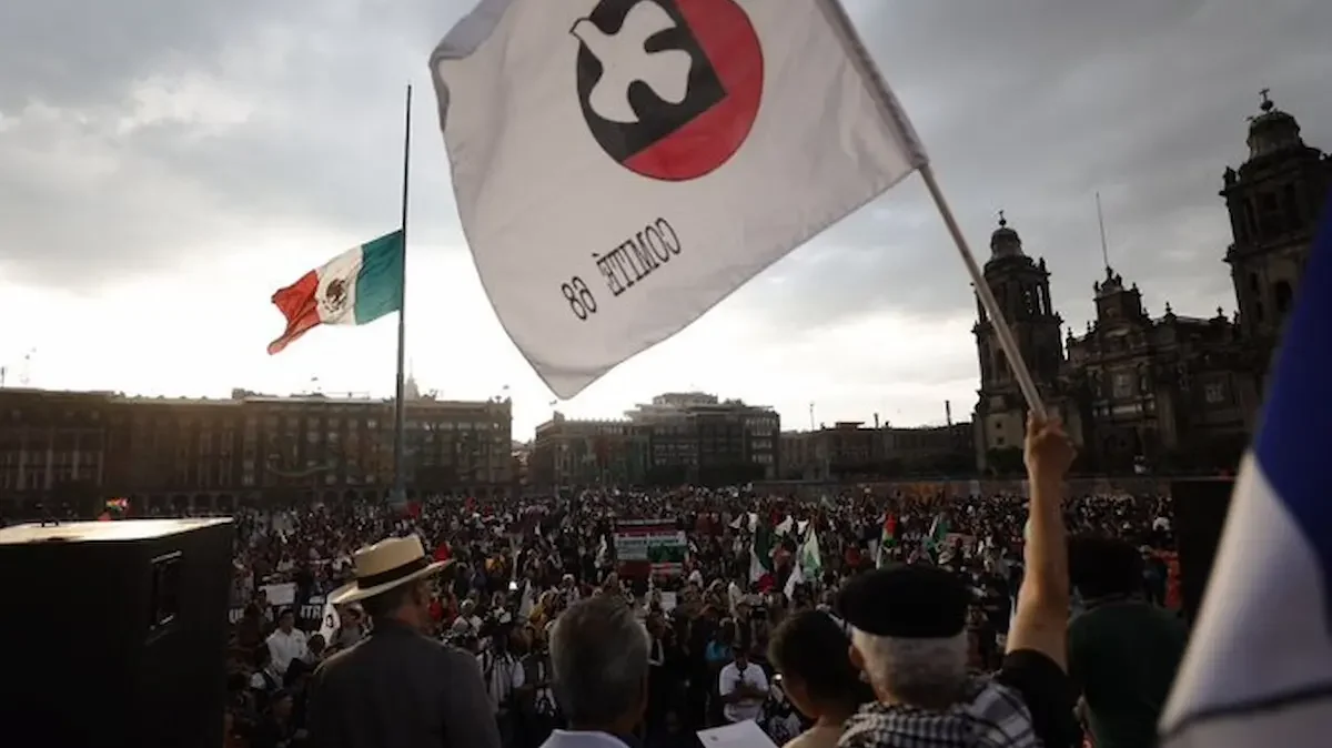 Marcha para recordar el 2 de octubre de 1968