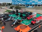 El Gobierno de Puebla informó que cuenta con cuatro helicópteros, vehículos blindados, drones y sistemas de videovigilancia para reforzar las tareas de seguridad pública y atención de emergencias.