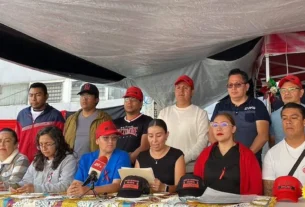 En Puebla, los trabajadores del IMSS votaron en contra de la propuesta salarial 2026-2027