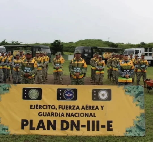 Más de 11 mil integrantes del Ejército, Fuerza Aérea y Guardia Nacional fueron desplegados en ocho estados como parte del Plan DN-III-E