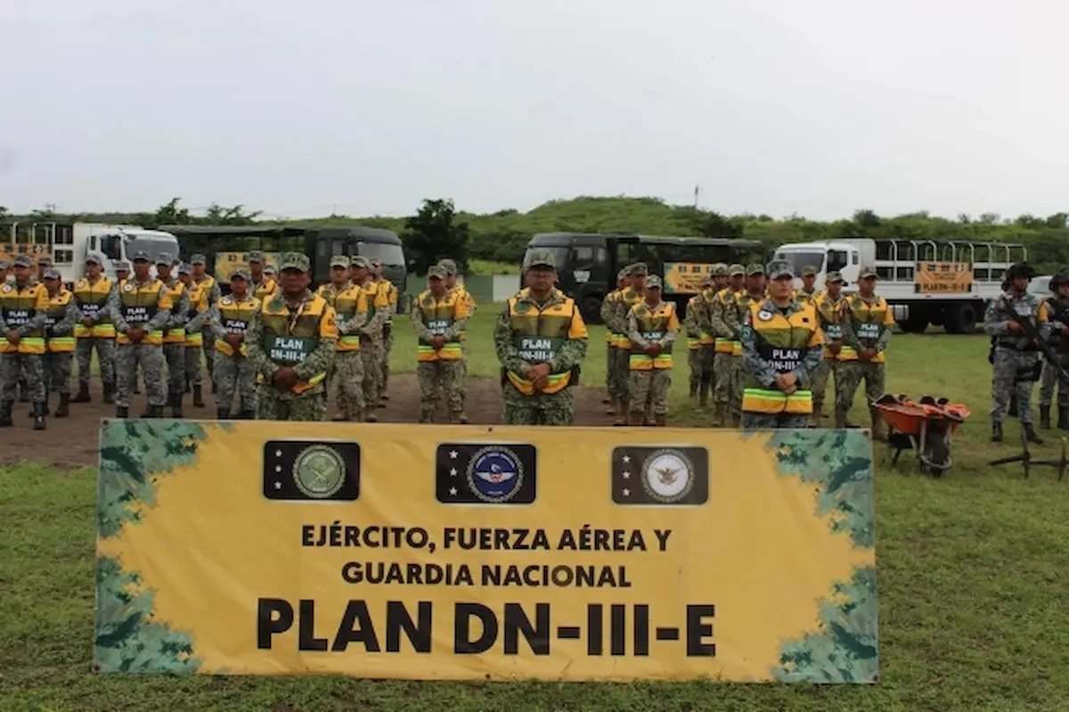 Más de 11 mil integrantes del Ejército, Fuerza Aérea y Guardia Nacional fueron desplegados en ocho estados como parte del Plan DN-III-E