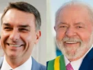 Flávio Bolsonaro y Luiz Inácio Lula da Silva