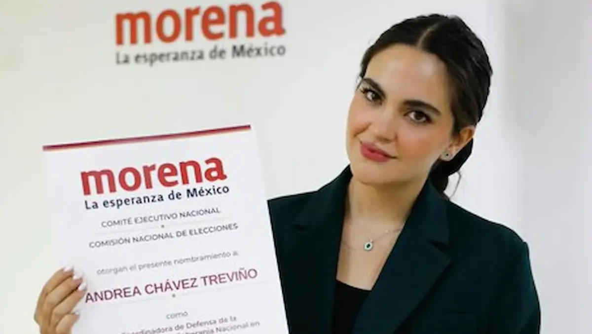 La senadora Andrea Chávez fue designada como coordinadora municipal de la Defensa de la Transformación y la Soberanía Nacional en Ciudad Juárez, Chihuahua
