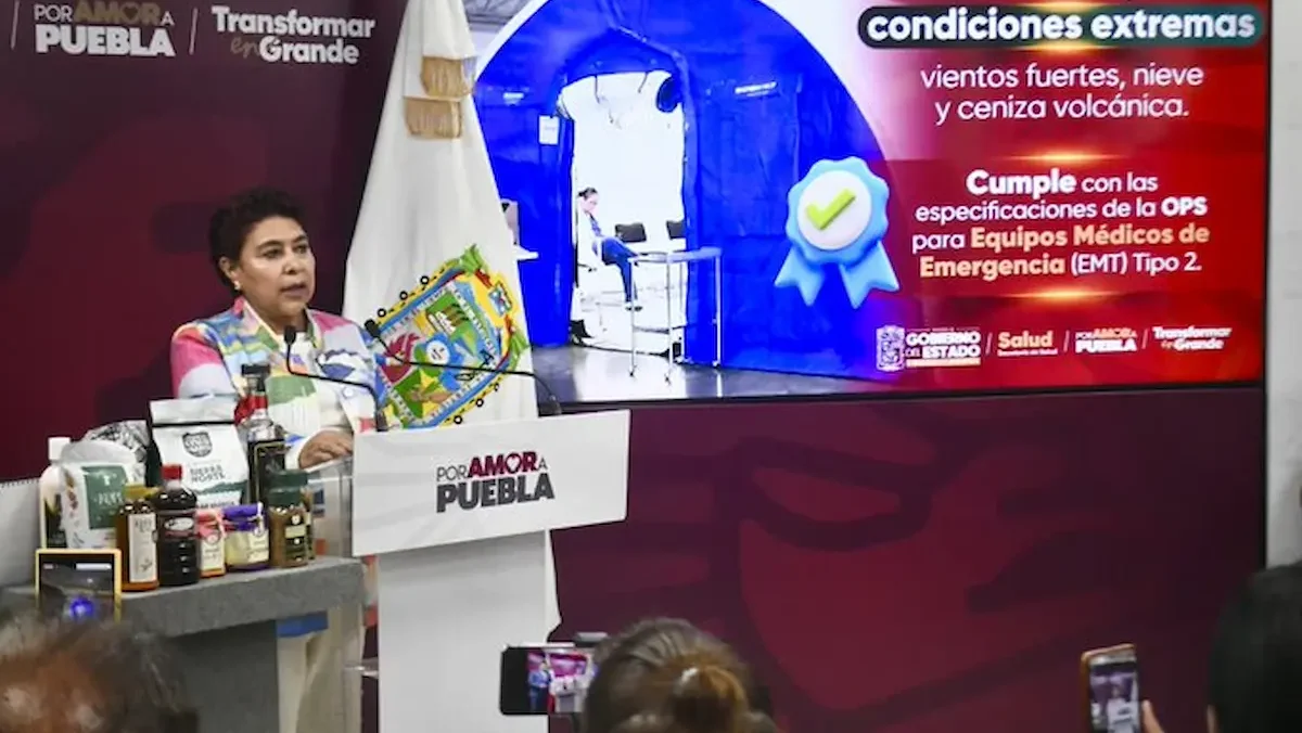 La secretaria de Salud, la Dra. María del Rocío Rodríguez Juárez