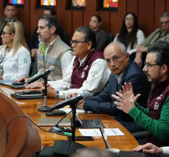 Zoe Robledo en la Conferencia Interamericana de Seguridad Social con el Sindicato Nacional De Trabajadores Del Seguro Social.