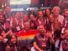 La dirigencia poblana participó en la conmemoración del aniversario de Morena