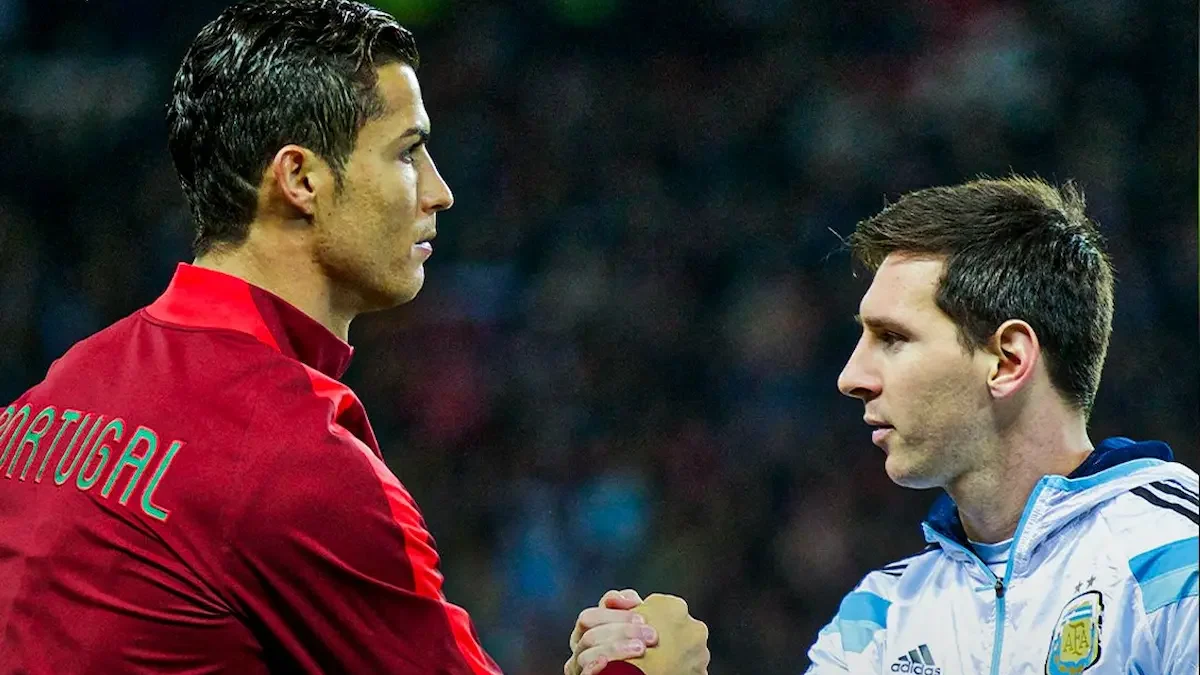 Cristiano Ronaldo y Lionel Messi