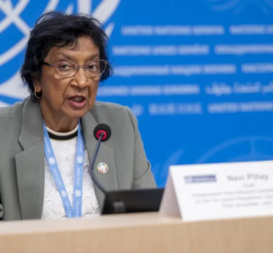 La jueza sudafricana Navanethem Navi Pillay es la ganadora del Premio Nobel de la Paz 2026