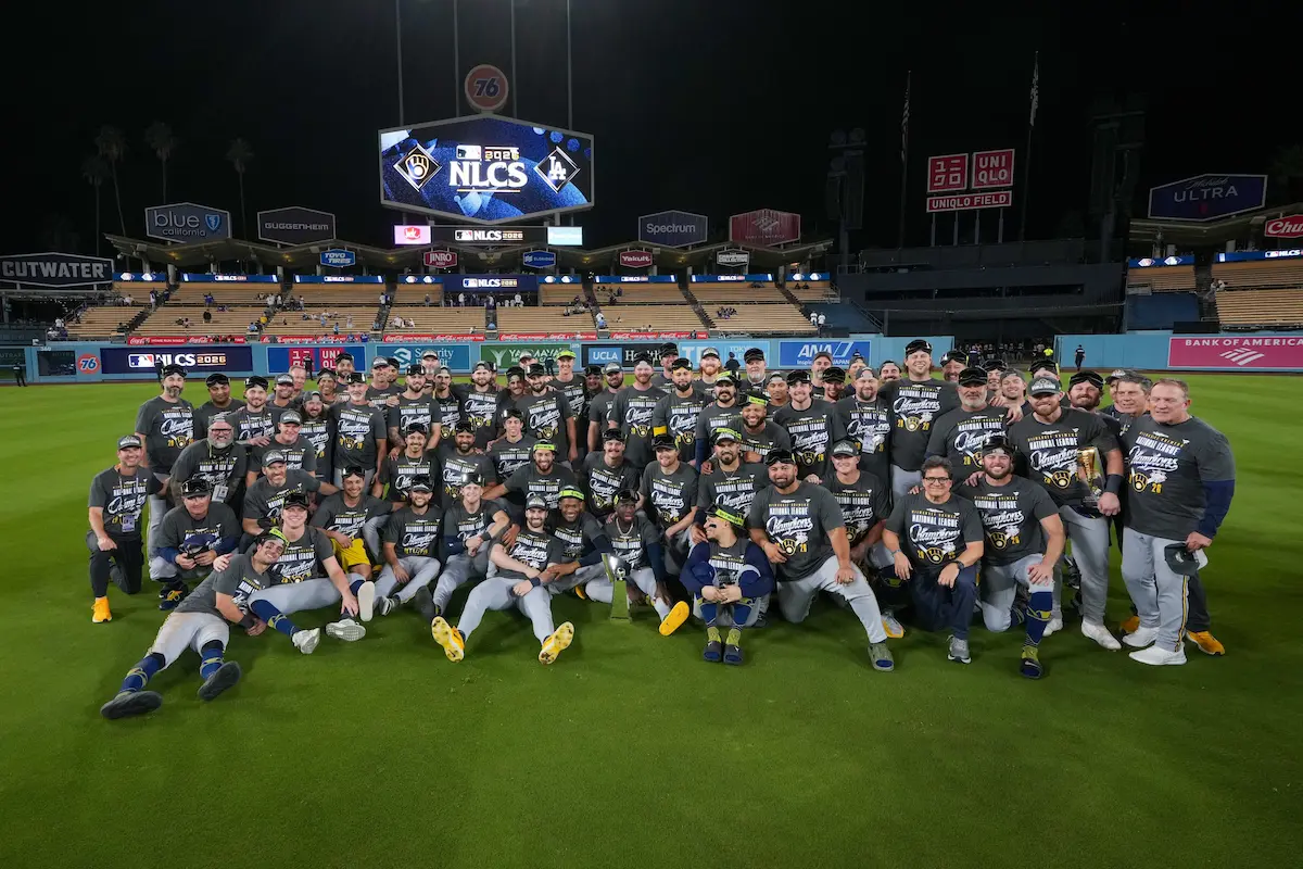 Los Brewers de Milwaukee son campeones de la Liga Nacional