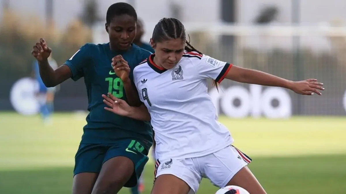 La selección mexicana femenil Sub-17 de futbol quedó eliminada en los octavos de final del Mundial de Marruecos, al perder 2-1 ante Nigeria.