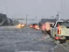 Inundaciones causadas por el frente frío 2 en Veracruz