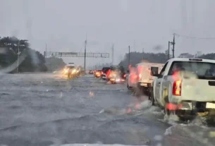 Inundaciones causadas por el frente frío 2 en Veracruz