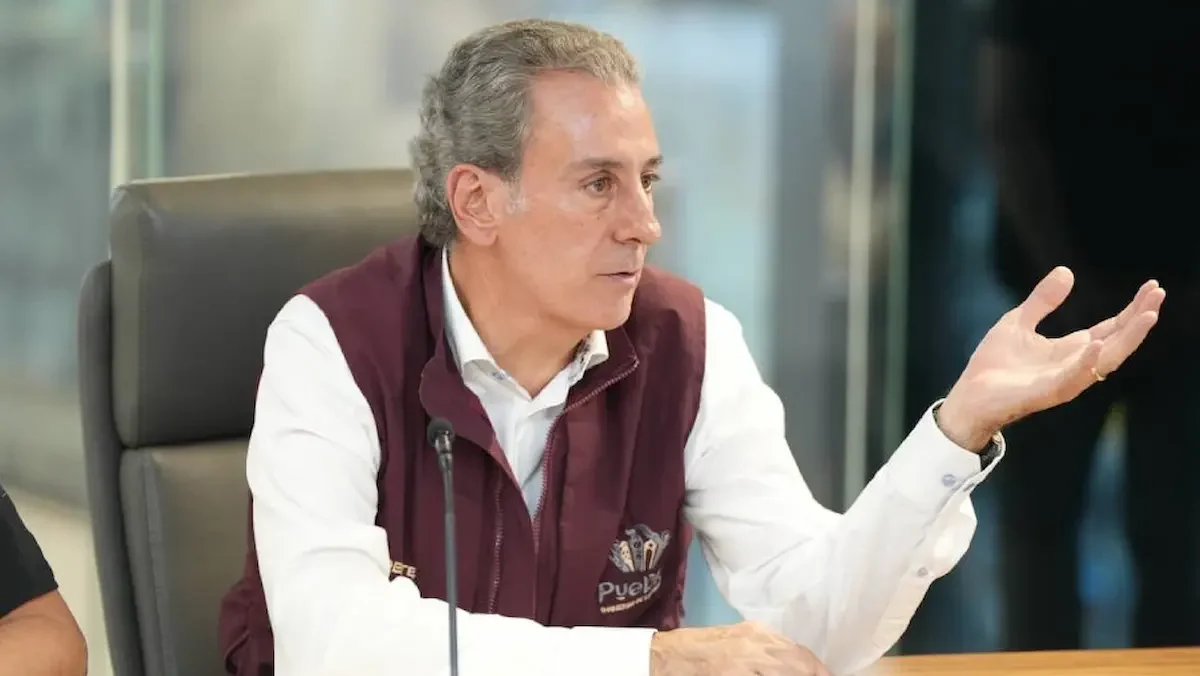 El presidente municipal de Puebla, José Chedraui Budib