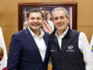 Gobernador Alejandro Armenta Mier y el alcalde José Chedraui Budib