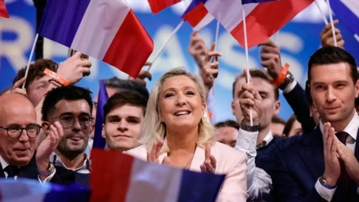 Marine Le Pen candidata ultraderechista a la presidencia de Francia