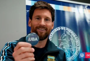Lionel Messi recibe título honoris causa en Universidad de Buenos Aires
