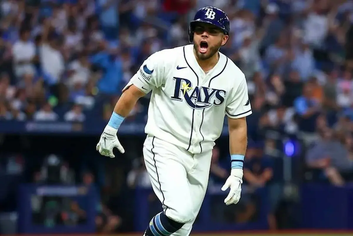 Jonathan Aranda, jugador mexicano de los Rays de Tampa Bay