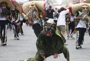 tradición de los Tecuanes