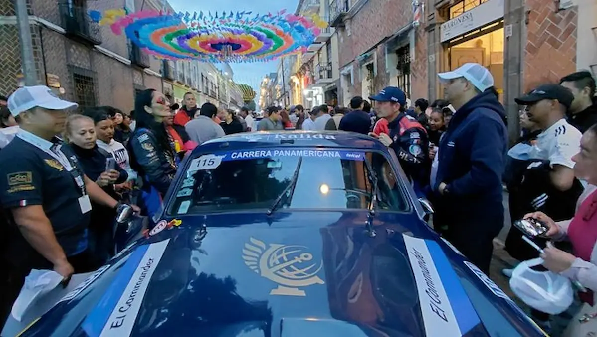 La Carrera Panamericana 2026 regresó a la ciudad de Puebla