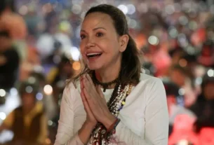 La líder opositora venezolana María Corina Machado regresó a territorio venezolano