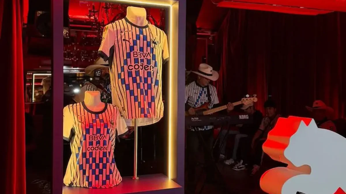 Los Rayados de Monterrey se inspiraron en el acordeón, uno de los elementos más icónicos de la cultura y la música de Nuevo León, para diseñar su jersey alternativo del Apertura 2026.