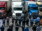 Movilización de organizaciones transportistas