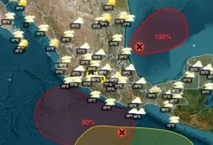 Mapa de la republica mexicana