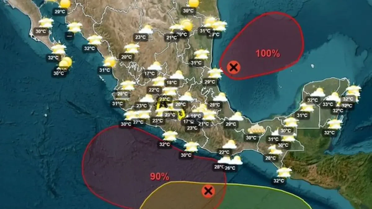 Mapa de la republica mexicana