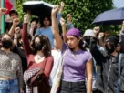 Estudiantes de la Universidad de las Américas Puebla (UDLAP) durante una manifestación relacionada con el caso de María Fernanda Orozco Suárez