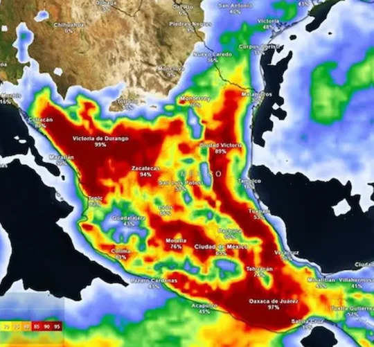 Mapa de la Republica Mexicana